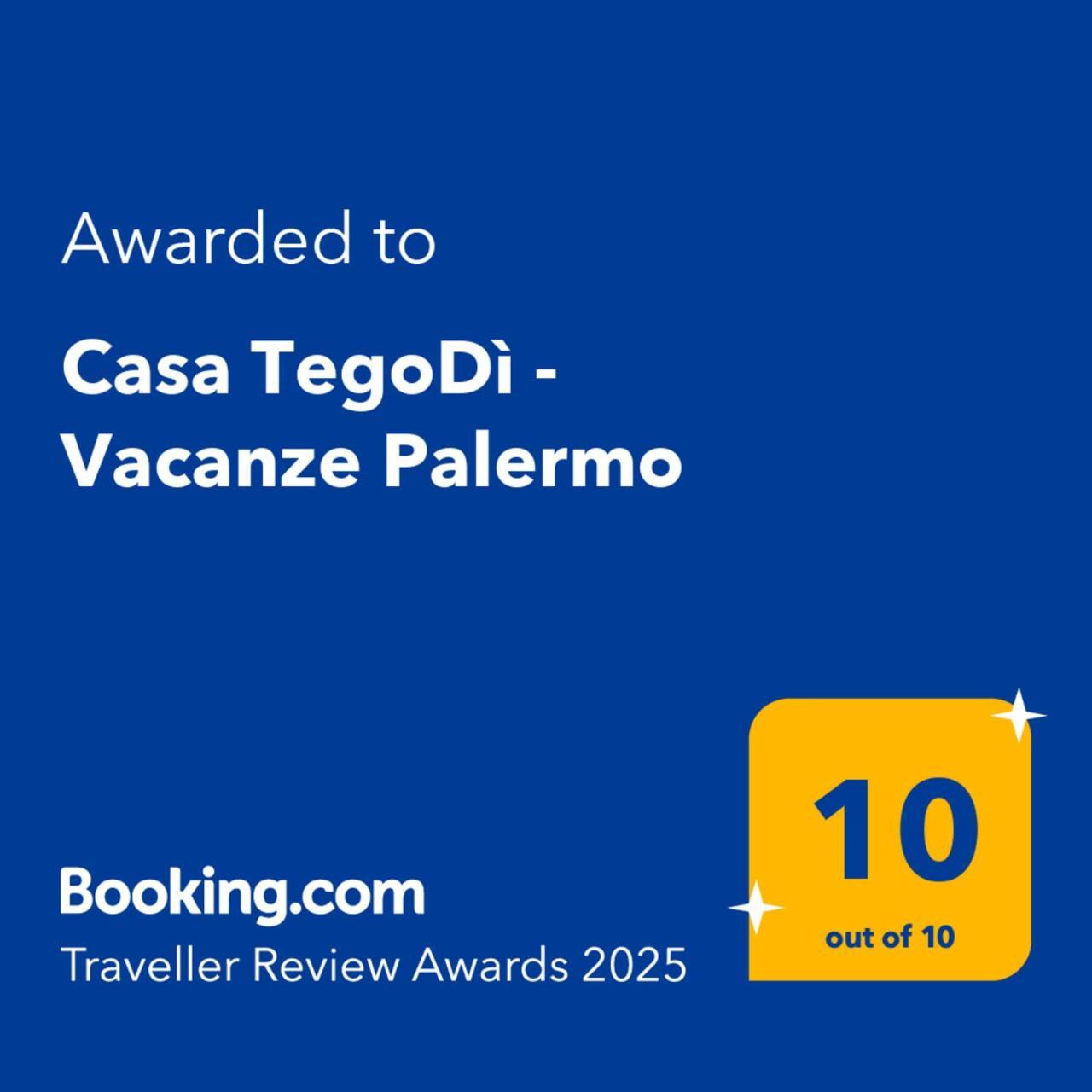 Casa Tegodi - Vacanze Палермо Екстер'єр фото